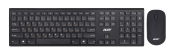 Acer OKR030 [ZL.KBDEE.005] Комплект (клавиатура + мышь) Combo wilreless USB  slim black  