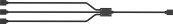 Разветвитель питания COOLER MASTER 1-to-3 RGB Splitter Cable CM Trident Fan cable Цвет черный R4-ACCY-RGBS-R2 