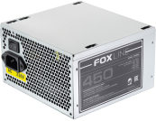 Блок питания Foxline  FZ450R 450W, ATX, NOPFC, 120FAN, 2xSATA, 2xPATA, 1xFDD, 24+4 