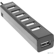 DEFENDER Универсальный USB разветвитель Quadro Swift USB2.0, 7 портов (83203) 