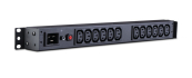 CyberPower PDU20BHVIEC12R PDU 1U type, 16Amp, plug IEC 320 C20, (12) IEC 320 C13 