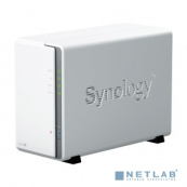 Synology DS223j Сетевое хранилище 2x2.5&quot;/3.5&quot; SATA, Realtek RTD1296-1.7GHz, 1 GB DDR4, 1x1 Гбит/с, 2xUSB  