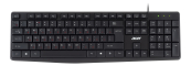 Acer OKW121 [ZL.KBDEE.00B] черный USB проводная клавиатура 