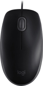 Logitech Mouse M110 SILENT BLACK USB 