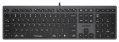 Клавиатура A4Tech Fstyler FX50 серый USB slim Multimedia (FX50 GREY) [FX50 GREY] 