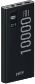 Hiper Мобильный аккумулятор Hiper EP 10000 10000mAh 3A QC PD 3xUSB черный (EP 10000 BLACK) 