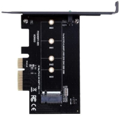 Адаптер PCI-E M.2 NGFF for SSD Bulk ASIA PCIE M2 NGFF M-KEY 