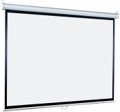Lumien Eco Picture [LEP-100107] Настенный экран  153х153см (рабочая область 147х147 см) Matte White восьмигранный корпус, возможность потолочн./настенного крепления, уровень в комплекте, 1:1 (треуголь 