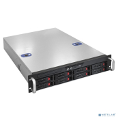Exegate EX292417RUS Серверная платформа ExeGate Pro 2U550-HS08 <RM 19", высота 2U, глубина 550, Redundant БП 2x1200W, 8xHotSwap, USB>