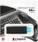 Kingston USB Drive 64GB DataTraveler Exodia, USB 3.2, DTX/64GB 
