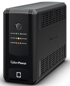 CyberPower UT650EG ИБП {Line-Interactive, Tower, 650VA/390W USB/RJ11/45 (3 EURO)} 