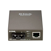 D-Link DMC-F02SC/B1A Медиаконвертер из 100BASE-TX по витой паре в 100BASE-FX по многомодовому волокну (2км, SC)  