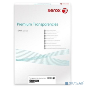 Пленка XEROX Transparency Premium Universal  A4,100г/м,100л.для лазерной печати, прозрачная. 