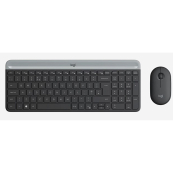 Клавиатура + мышь Logitech Slim Wireless Keyboard and Mouse Combo MK470 