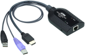 КВМ-адаптер USB, HDMI c поддержкой Virtual Media/ USB HDMI Virtual Media KVM Adapter 