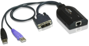 ATEN KA7166 Модуль удлинителя, DVI+KBD+MOUSE USB 2.0+AUDIO, для подкл. 