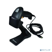 Newland NLS-HR3280-SF Сканер штрих-кодов HR3280 2D CMOS Megapixel Handheld Reader (Black surface) with 3 mtr. coiled USB cable, autosense, incl. foldable smart stand (KIT Scanner + Cable USB coiled +  