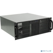 Procase RE411-D8H5-C-48 Корпус 4U server case,8x5.25+5HDD,черный, без блока питания,глубина 480мм,MB CEB 12"x10,5"