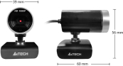 Web-камера A4Tech PK-910H {черный, 2Mpix, 1920x1080, USB2.0, с микрофоном} [695255] 