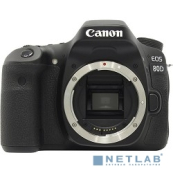 Canon EOS 80D черный {24.2Mpix 3&quot; 1080p Full HD SDXC Li-ion (без объектива)} 