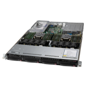 Сервер SuperMicro Ultra SYS-610U-TNR 2x6334 16x64Gb 2x1Tb 7.2K 3.5" SATA 2x240Gb M.2 SSD SATA C621A 25G 2P SFP28 2x1200W