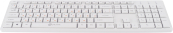 Клавиатура + мышь Oklick 240M White USB cordless slim Multimedia [1091258] 