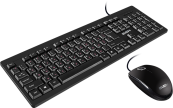 Набор клавиатура+ мышь Sven KB-S320C черный (104 кл., 1000DPI, 2+1кл.) 