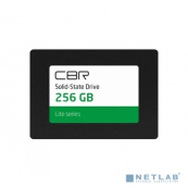 CBR SSD-256GB-2.5-LT22, Внутренний SSD-накопитель, серия &quot;Lite&quot;, 256 GB, 2.5&quot;, SATA III 6 Gbit/s, SM2259XT, 3D TLC NAND, R/W speed up to 550/520 MB/s, TBW (TB) 128 