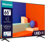 Hisense 65&quot; 65A6K черный 4K Ultra HD 60Hz DVB-T DVB-T2 DVB-C DVB-S DVB-S2 USB WiFi Smart TV 