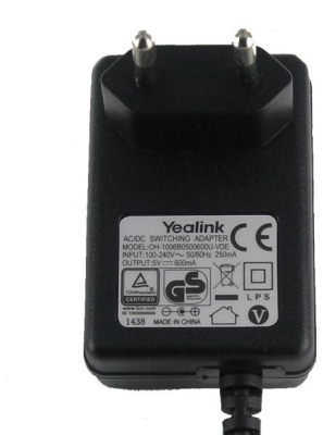 YEALINK 5VDC.600MA