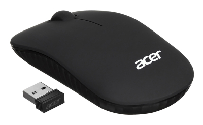 Acer OKR030 [ZL.KBDEE.005] Комплект (клавиатура + мышь) Combo wilreless USB  slim black