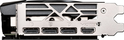 Видеокарта MSI PCI-E 4.0 RTX 4070 GAMING SLIM 12G NVIDIA GeForce RTX 4070 12288Mb 192 GDDR6X 2610/21000 HDMIx1 DPx3 HDCP Ret