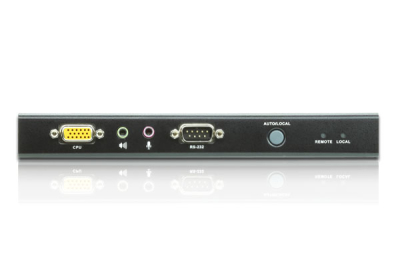 Удлинитель консоли (клав./мышь USB+мон.+аудио+RS232) на 200м/ USB VGA/Audio Cat 5 KVM Extender