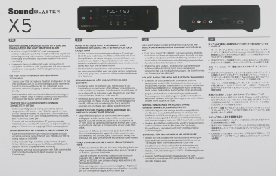 Звуковая карта PCI-E Creative Sound Blaster X5,  5.1, Ret [70sb182000000]