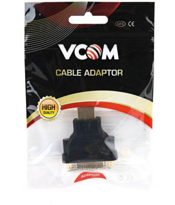 VCOM DVI-D 25F — HDMI 19M