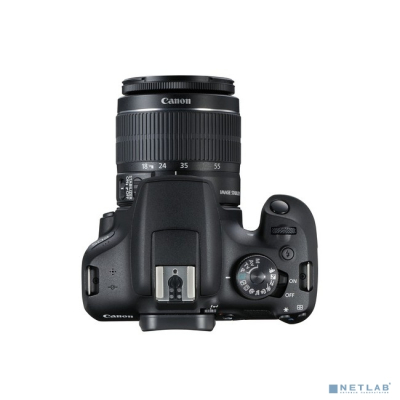 Canon EOS 2000D черный {24.1Mpix 18-55mm f/3.5-5.6 III 3&quot; 1080p Full HD SDXC Li-ion} (с объективом) 2728C002