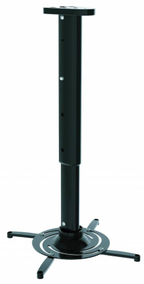 Cactus CS-VM-PR05L-BK черный Кронштейн для проектора макс.10кг настенный и потолочный поворот