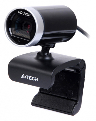 Web-камера A4Tech PK-910P {черный, 1280x720, 1Mpix, USB2.0, микрофон} [1193308]