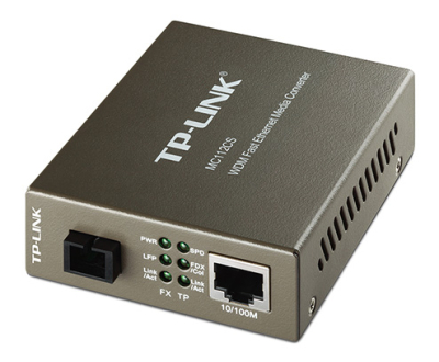 TP-Link MC112CS Медиаконвертер WDM Fast Ethernet 10/100 Мбит/с