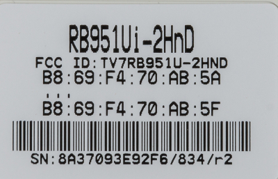 MIKROTIK RB951UI-2HND