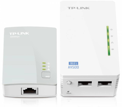 TP-Link TL-WPA4220KIT AV600 Комплект N300 Wi-Fi Powerline адаптеров