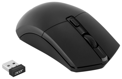 Acer OKR120 [ZL.KBDEE.007] Комплект (клавиатура + мышь) черный USB беспроводная