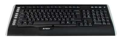 A-4Tech Клавиатура + мышь 9300F, беспроводная, черный, USB [618555]