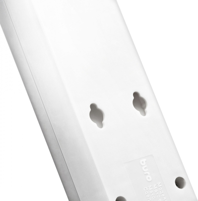 BURO Сетевой фильтр, 5 розеток, 5 метров, (500SH-5-W), белый (коробка) {992295}