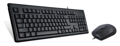 A-4TECH Клавиатура + мышь KRS-8372 клав:черный мышь:черный USB [477618]