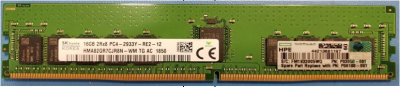 Модуль оперативной памяти P00922-H21: HPE 16GB (1x16GB) Dual Rank x8 DDR4-2933 CAS-21-21-21 Registered Smart Memory Kit (для систем с процессорами Intel)
