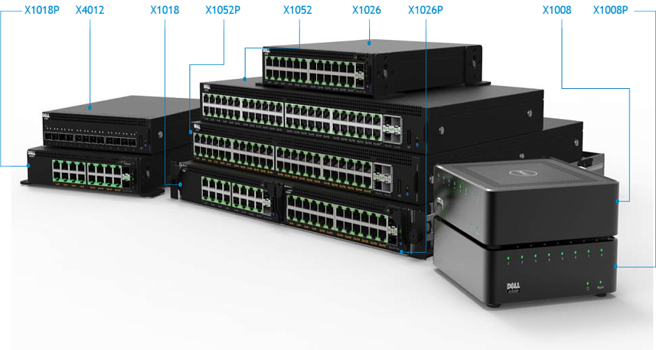 Новые коммутаторы Dell Networking X-серии для SMB